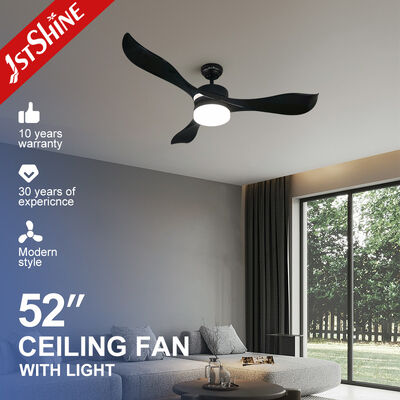 Καλή τιμή 33.3W 52inch 5 ταχύτητα τηλεχειριστήριος πλαστικός LED ανεμιστήρας οροφής με φως Διαδικτυακά