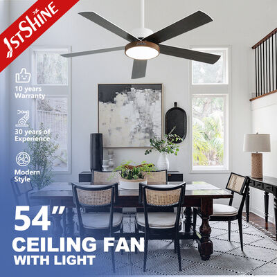 Καλή τιμή Λιγότερο θόρυβο DC Motor Ceiling Fan Light με 6 ταχύτητες τηλεχειρισμού Λευκό περίβλημα Διαδικτυακά